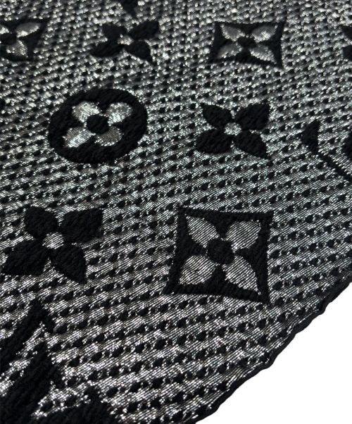 LOUIS VUITTON（ルイ ヴィトン）LOUIS VUITTON (ルイ ヴィトン) エシャルプ･ロゴマニア シャイン ブラック サイズ:‐の古着・服飾アイテム