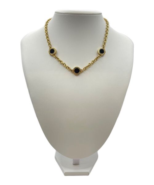 BVLGARI（ブルガリ）BVLGARI (ブルガリ) 3Pオニキスネックレスの古着・服飾アイテム