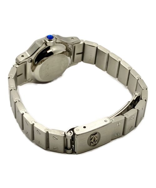 Cartier（カルティエ）Cartier (カルティエ) サントス オクタゴン SM 白文字盤 サイズ:SMの古着・服飾アイテム