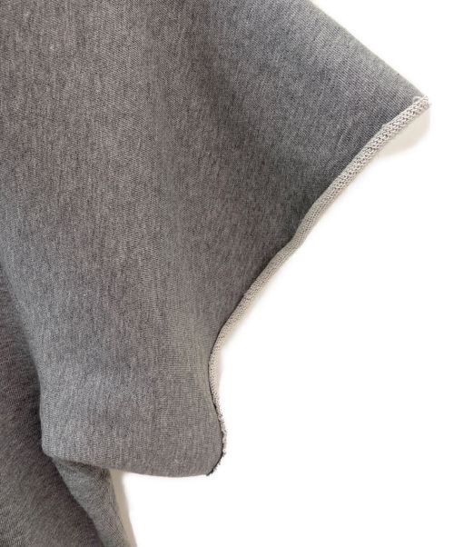 CELINE（セリーヌ）CELINE (セリーヌ) 16ロゴ半袖パーカー グレー サイズ:Sの古着・服飾アイテム