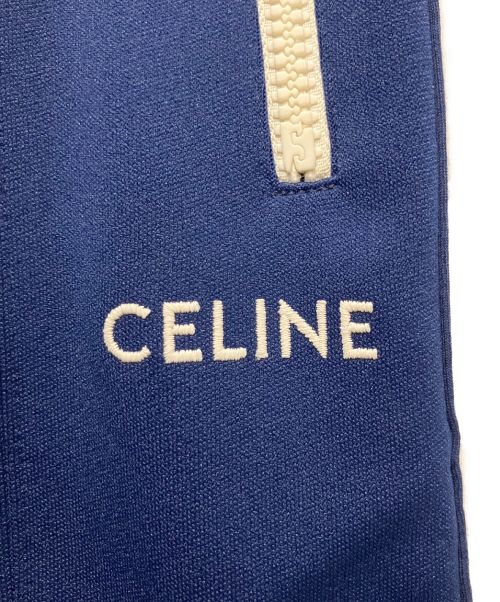 CELINE（セリーヌ）CELINE (セリーヌ) ジャージーサイドラインスカート ネイビー サイズ:XSの古着・服飾アイテム