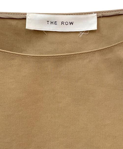 THE ROW（ザ ロウ）THE ROW (ザ ロウ) ワイドブラウス ブラウン サイズ:XS-Sの古着・服飾アイテム