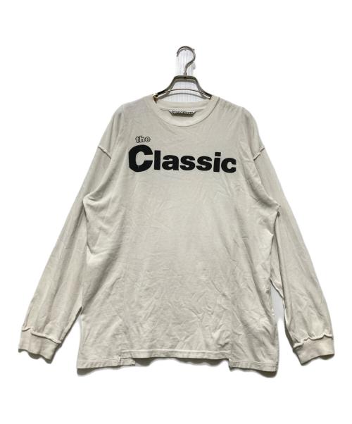 stand alnne（スタンドアロン）stand alnne (スタンドアロン) ロングスリーブカットソー ホワイト サイズ:Sの古着・服飾アイテム