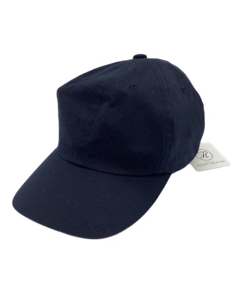 kijima takayuki（キジマタカユキ）kijima takayuki (キジマタカユキ) キャップ ネイビー 未使用品の古着・服飾アイテム