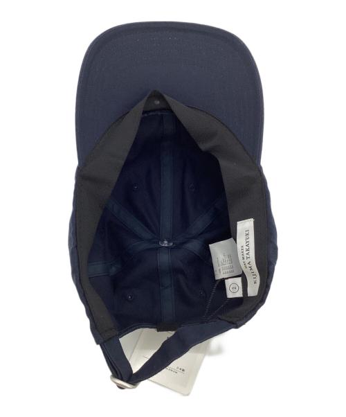 kijima takayuki（キジマタカユキ）kijima takayuki (キジマタカユキ) キャップ ネイビー 未使用品の古着・服飾アイテム