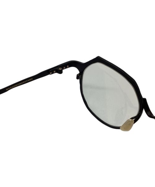 MASAHIRO MARUYAMA（マサヒロマルヤマ）MASAHIRO MARUYAMA (マサヒロマルヤマ) 伊達眼鏡 ブラックの古着・服飾アイテム