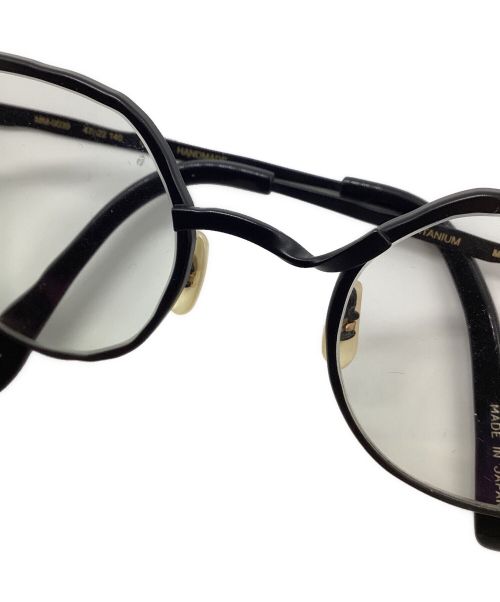 MASAHIRO MARUYAMA（マサヒロマルヤマ）MASAHIRO MARUYAMA (マサヒロマルヤマ) 伊達眼鏡 ブラックの古着・服飾アイテム