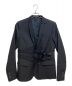 DIOR HOMME（ディオール オム）の古着「ベルトテーラードジャケット」｜ブラック