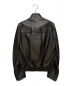 DIOR HOMME (ディオール オム) 11AW ラムレザーライダースジャケット ブラック サイズ:44：69800円