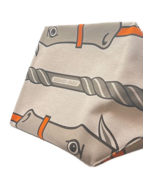 HERMES（エルメス）HERMES (エルメス) スティープル トワルアッシュ オース ベージュの古着・服飾アイテム
