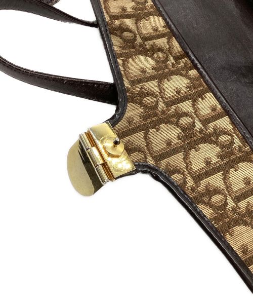 Christian Dior（クリスチャン ディオール）Christian Dior (クリスチャン ディオール) ハンドバッグ ブラウンの古着・服飾アイテム