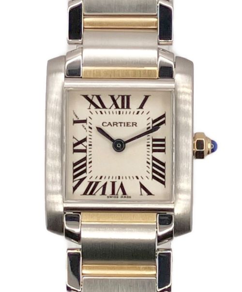 Cartier（カルティエ）Cartier (カルティエ) タンクフランセーズSM 白文字盤 サイズ:20の古着・服飾アイテム