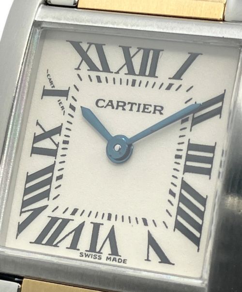 Cartier（カルティエ）Cartier (カルティエ) タンクフランセーズSM 白文字盤 サイズ:20の古着・服飾アイテム