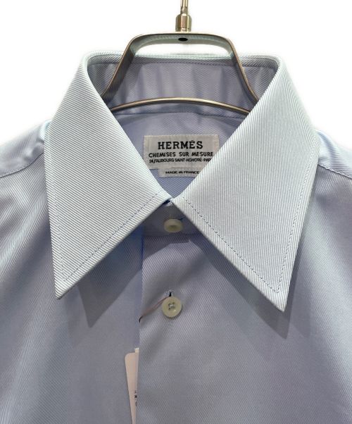 HERMES（エルメス）HERMES (エルメス) オックスフォード シャツ スカイブルー サイズ:- 未使用品の古着・服飾アイテム