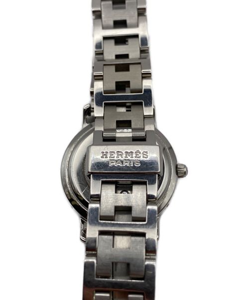 HERMES（エルメス）HERMES (エルメス) クリッパー ベージュ文字盤の古着・服飾アイテム