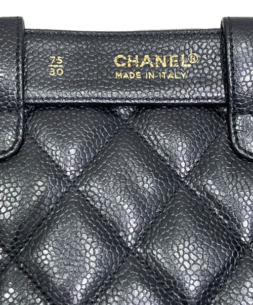 CHANEL（シャネル）CHANEL (シャネル) マトラッセウエストポーチ ブラックの古着・服飾アイテム