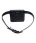 CHANEL (シャネル) マトラッセウエストポーチ ブラック：248000円