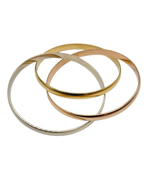 Cartier（カルティエ）Cartier (カルティエ) Trinity bracelet/トリニティ ブレスレット サイズ:62/19.0cmの古着・服飾アイテム