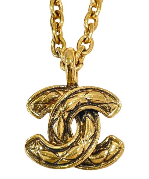 CHANEL（シャネル）CHANEL (シャネル) ココマークマトラッセネックレスの古着・服飾アイテム