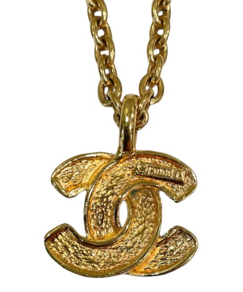 CHANEL（シャネル）CHANEL (シャネル) ココマークマトラッセネックレスの古着・服飾アイテム