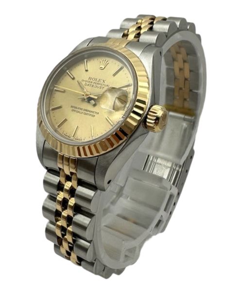 ROLEX（ロレックス）ROLEX (ロレックス) デイトジャスト シャンパン文字盤 サイズ:25mmの古着・服飾アイテム
