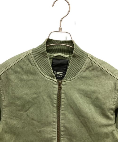 Denham（デンハム）Denham (デンハム) APEX BOMBER TSC MA-1ジャケット ボンバージャケット 01-17-01-20-004 オリーブ サイズ:XSの古着・服飾アイテム