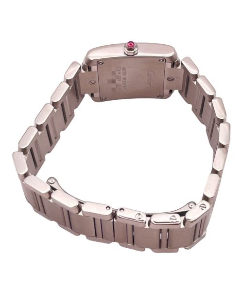 Cartier（カルティエ）Cartier (カルティエ) タンクフランセーズ ピンクシェル文字盤の古着・服飾アイテム