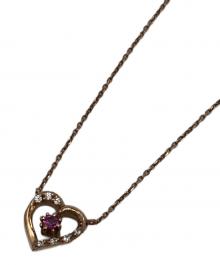 4℃（ヨンドシー）の古着「ハートモチーフネックレス」