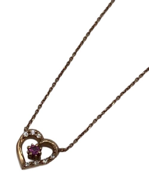 4℃（ヨンドシー）4℃ (ヨンドシー) ハートモチーフネックレスの古着・服飾アイテム