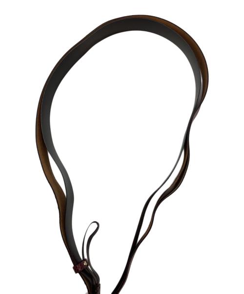 GUCCI（グッチ）GUCCI (グッチ) ベルト ボルドーの古着・服飾アイテム