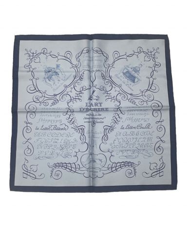 中古・古着通販】HERMES (エルメス) カレ45 L'ART D'ECRIRE 書の芸術
