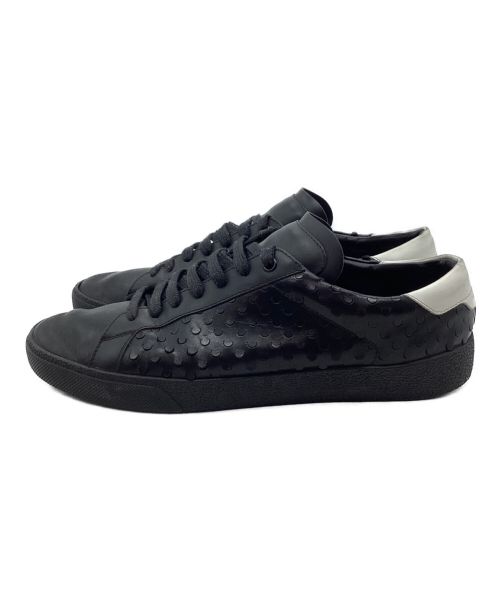 Saint Laurent Paris（サンローランパリ）Saint Laurent Paris (サンローランパリ) スニーカー ブラック サイズ:表記無しの古着・服飾アイテム