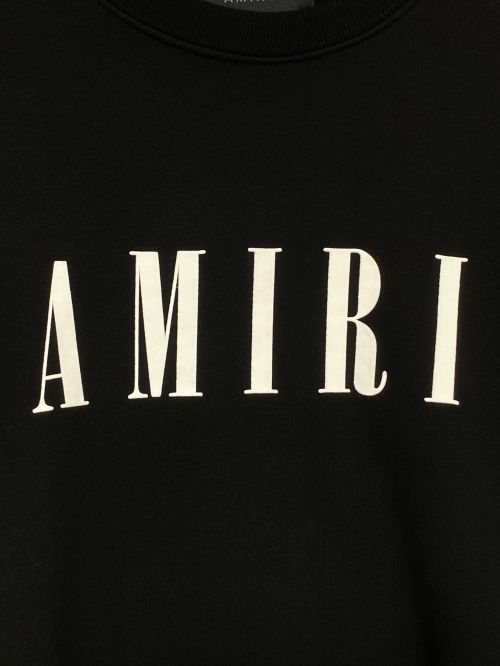 AMIRI（アミリ）AMIRI (アミリ) スウェット ブラック×ホワイト サイズ:XLの古着・服飾アイテム