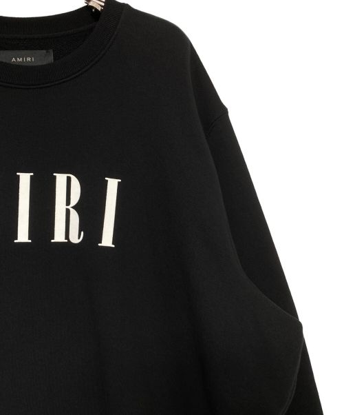 AMIRI（アミリ）AMIRI (アミリ) スウェット ブラック×ホワイト サイズ:XLの古着・服飾アイテム