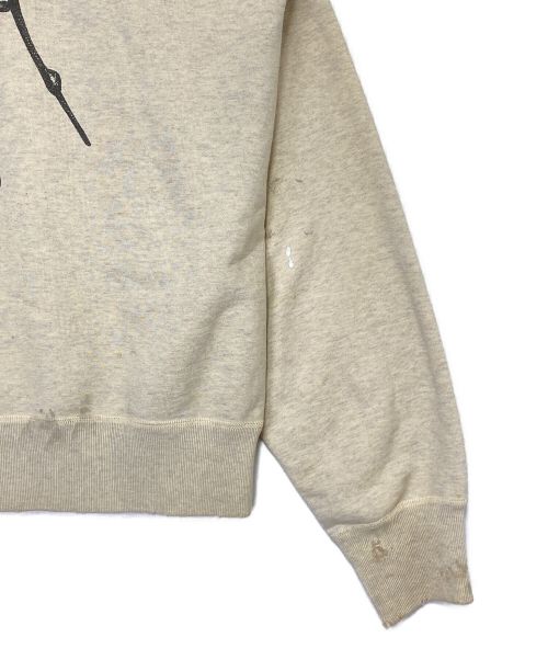 SAINT MICHAEL（セントマイケル）SAINT MICHAEL (セントマイケル) SWEAT SHIRT グレー サイズ:XLの古着・服飾アイテム