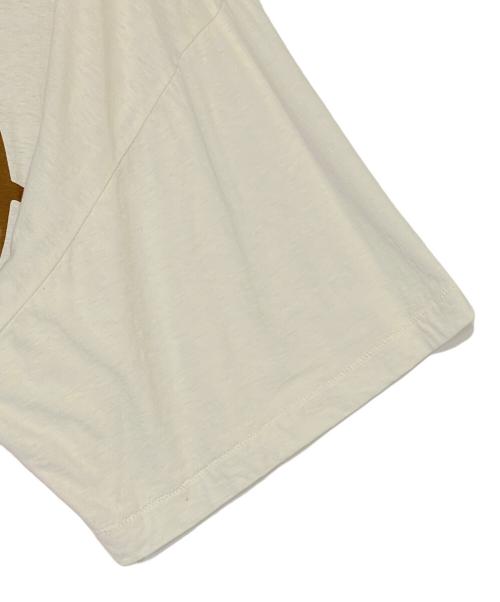 Christian Dior（クリスチャン ディオール）Christian Dior (クリスチャン ディオール) cactus jack (カクタス・ジャック) Oversized Tee ホワイト×ブラウン サイズ:X3Lの古着・服飾アイテム