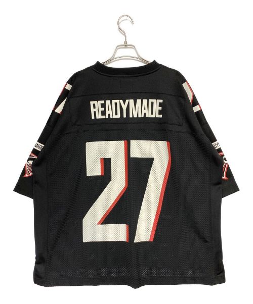 READYMADE（レディメイド）READYMADE (レディメイド) ゲームシャツ ブラック×ホワイト サイズ:ONE SIZEの古着・服飾アイテム