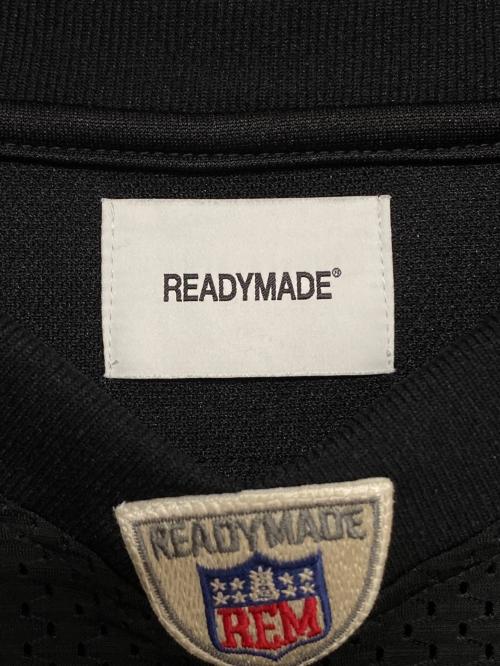 READYMADE（レディメイド）READYMADE (レディメイド) ゲームシャツ ブラック×ホワイト サイズ:ONE SIZEの古着・服飾アイテム