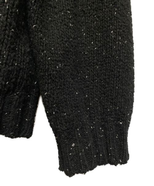 Maison Margiela（メゾンマルジェラ）Maison Margiela (メゾンマルジェラ) デストロイ加工ニット ブラック サイズ:XLの古着・服飾アイテム