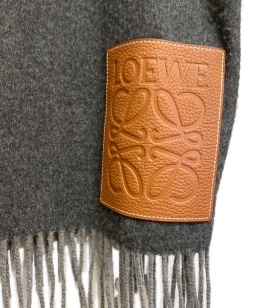 LOEWE（ロエベ）LOEWE (ロエベ) ウールフリンジシャツ グレー サイズ:Mの古着・服飾アイテム
