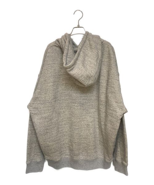 LOEWE（ロエベ）LOEWE (ロエベ) ロゴプリントスウェットパーカー グレー サイズ:XLの古着・服飾アイテム