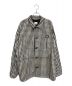 BURBERRY（バーバリー）の古着「ギンガムチェックテクニカルジャケット」｜ブラック×ホワイト