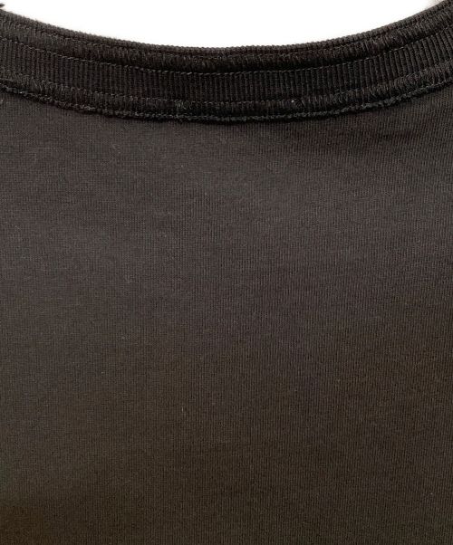 Dior（ディオール）Dior (ディオール) sacai (サカイ) 21AW ナイロンドッキングカットソー ブラック サイズ:XXLの古着・服飾アイテム