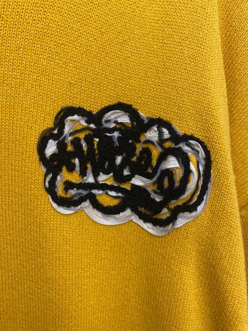 sacai（サカイ）sacai (サカイ) eric haze (エリックヘイズ) 23SS ニットプルオーバー イエロー×ブラック サイズ:3の古着・服飾アイテム