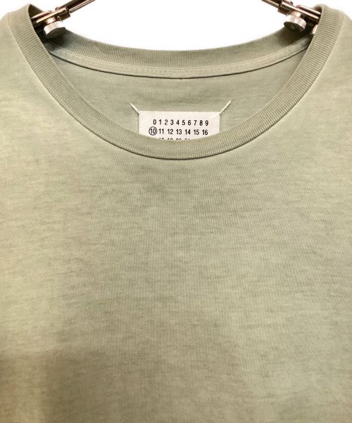 Maison Margiela（メゾンマルジェラ）Maison Margiela (メゾンマルジェラ) オーバーサイズカットソー グリーン サイズ:44の古着・服飾アイテム