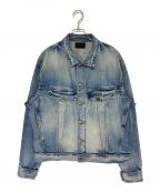 Fear Of Godフィア・オブ・ゴッド）の古着「Denim Trucker Jacket」｜インディゴ