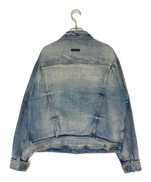 Fear Of God（フィア・オブ・ゴッド）Fear Of God (フィア・オブ・ゴッド) Denim Trucker Jacket インディゴ サイズ:Lの古着・服飾アイテム