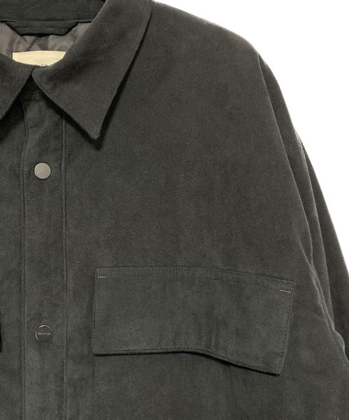 Fear Of God（フィア・オブ・ゴッド）Fear Of God (フィア・オブ・ゴッド) SUEDE SHIRT JACKET ブラック サイズ:Lの古着・服飾アイテム