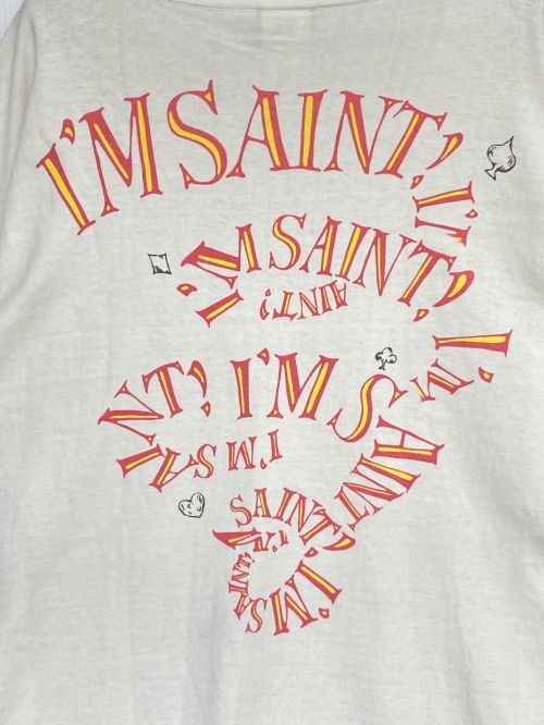 SAINT MICHAEL（セントマイケル）SAINT MICHAEL (セントマイケル) DISNEY (ディズニー) Tシャツ ホワイト サイズ:XLの古着・服飾アイテム