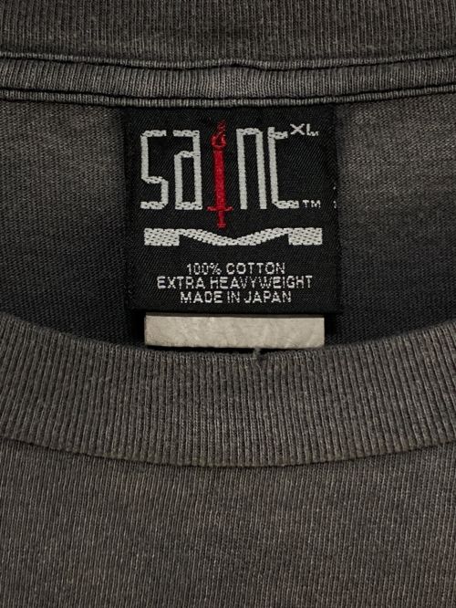 SAINT MICHAEL（セントマイケル）SAINT MICHAEL (セントマイケル) SS TEE DEVIL グレー サイズ:XLの古着・服飾アイテム